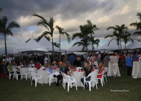 The auction took place after the FEI Jog for the 2012 Palm Beach Dressage Derby at Equestrian Estates. The grounds include many newly added features including upgraded footing and an elegant beer garden. (Photo: Mary Phelps for Phelpsphotos.com)