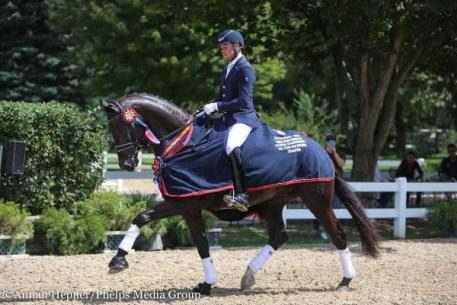 Endel Ots, Lucky Strike, Markel/USEF Young and Developing Horse Dressage National Championships