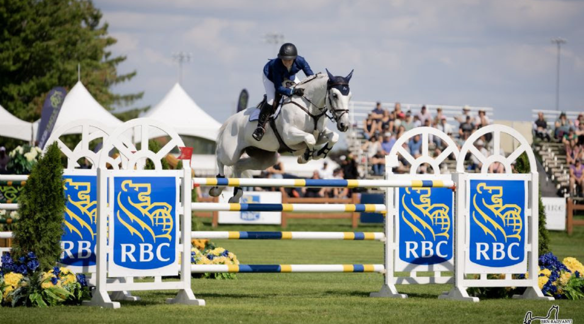 Cover - Lillie Keenan won $225,000 CSI5 RBC Grand Prix on Sunday, August 27, 2023 at the Major League Show Jumping Ottawa tournament at Wesley Clover Parks in Ottawa, ON. Photo by Ben Radvanyi Photography