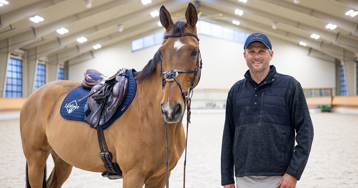 With their influx into the USA LeMieux announces the sponsorship of U.S. Eventing Team member Boyd Martin.