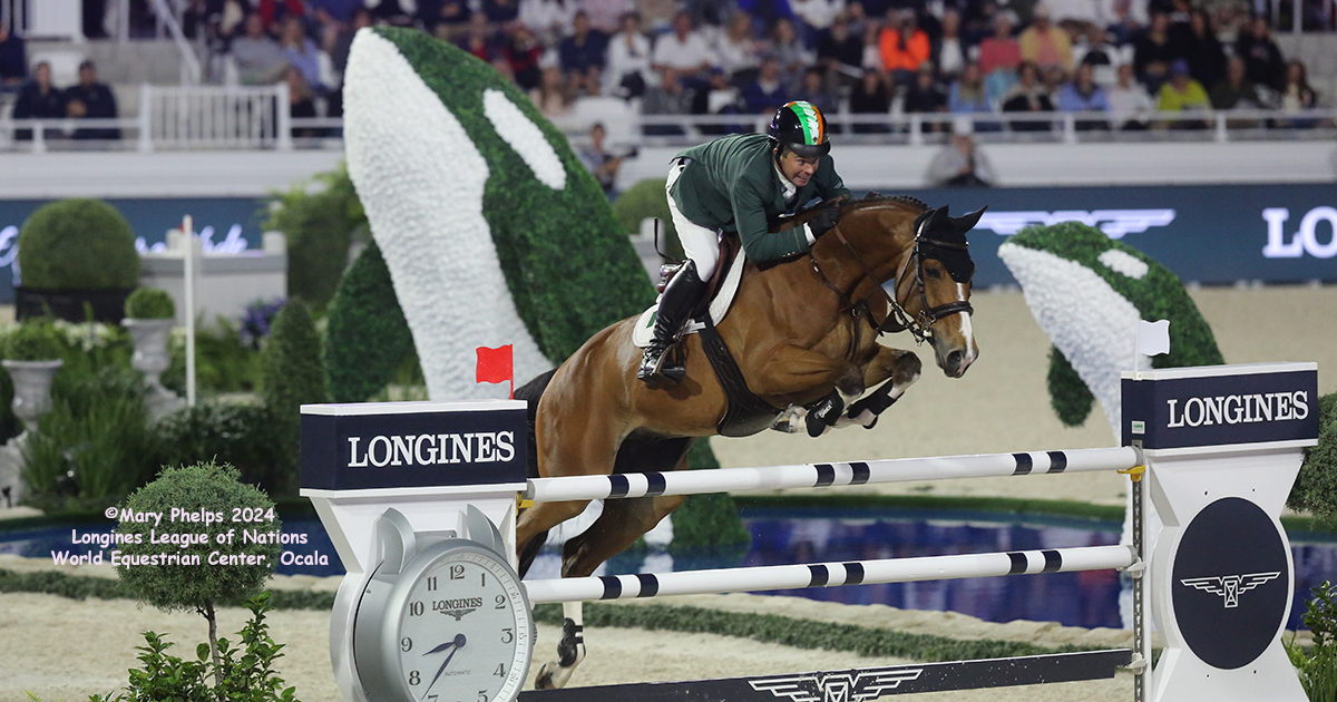 Cian O'Connor and Legacy clinch Ireland's Longines Natio