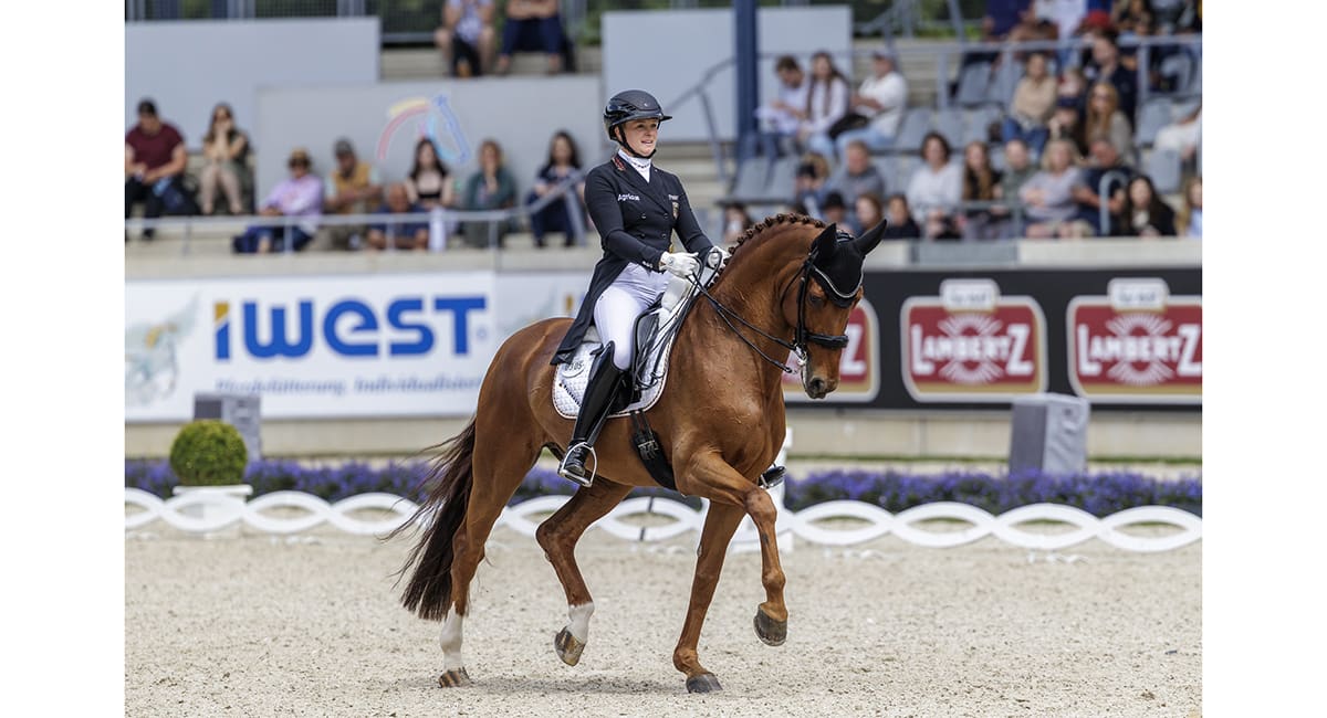 Three-rider German Team Dominates in the FEI Dressage Nations Cup at Aachen