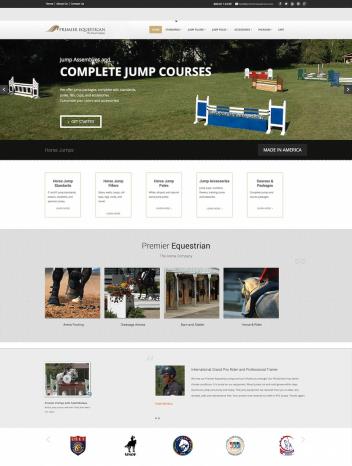 A Sneak Preview Of Premier Equestrians New Website HorseJumps.net Offered By Premier Equestrian.